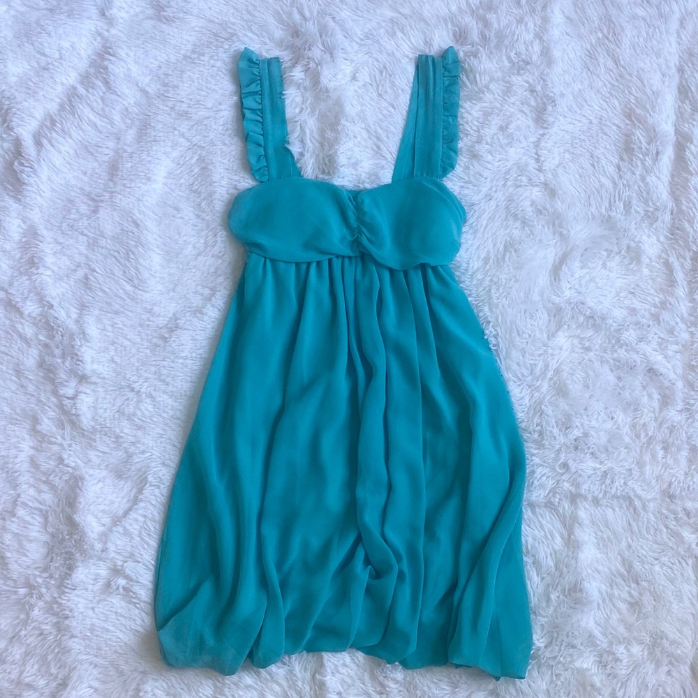 TURQUOISE SUMMER DRESS